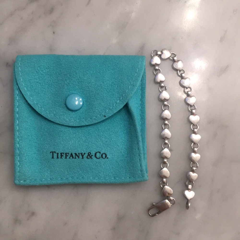 Tiffany & Co hearts chain bracelet